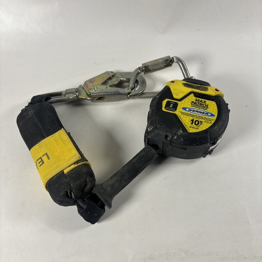 Werner R410010LE - 10ft Max Patrol Self Retracting Lifeline Class 2 Leading Edge